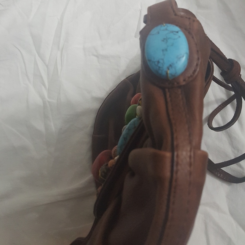 Cole Hann G Series Beaded Leather Hobo - Picture 2 of 5